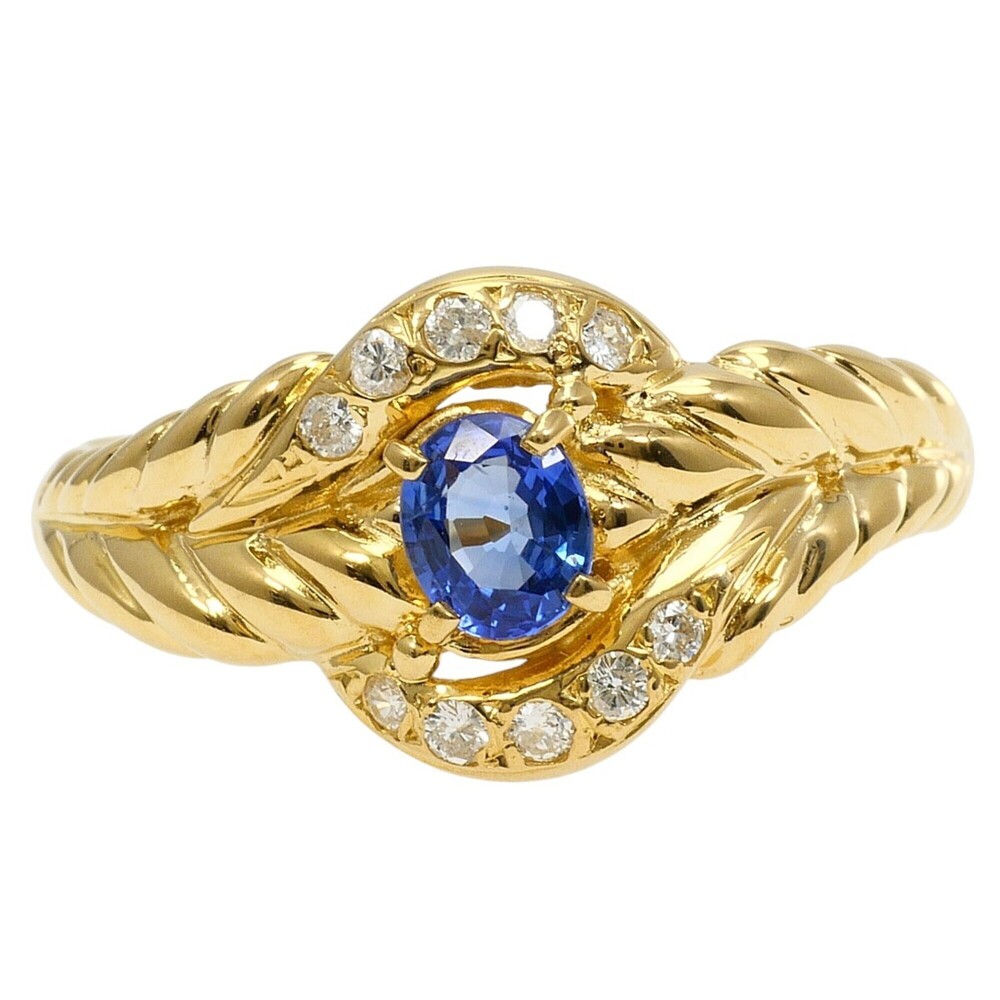 VINTAGE 18k Gold Diamond Ring